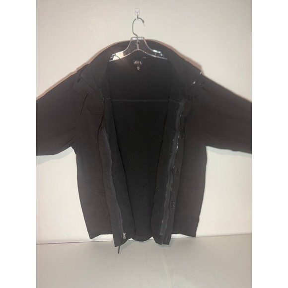 Reebok Black Full Zip Hooded Winter Jacket Men Size Large Puffer Coat - Picture 3 of 10